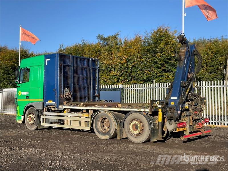 DAF Q150Z Easyfold 4800 kg Knuckle Boom on DAF XF440 6 شاحنات الرافعات
