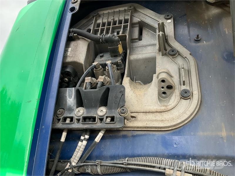 DAF Q150Z Easyfold 4800 kg Knuckle Boom on DAF XF440 6 クレーントラック、ユニック車