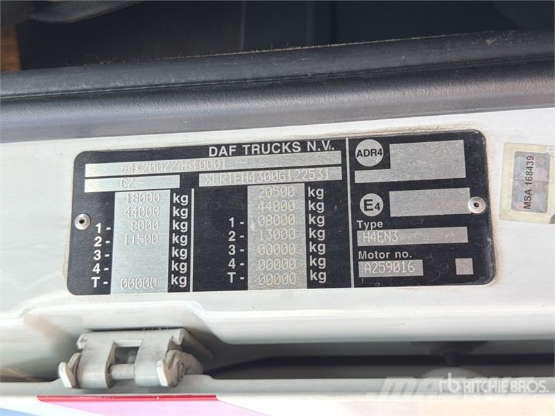 DAF XF 460 FT 4x2 S/A Sleeper Truck Tractor Влекачи