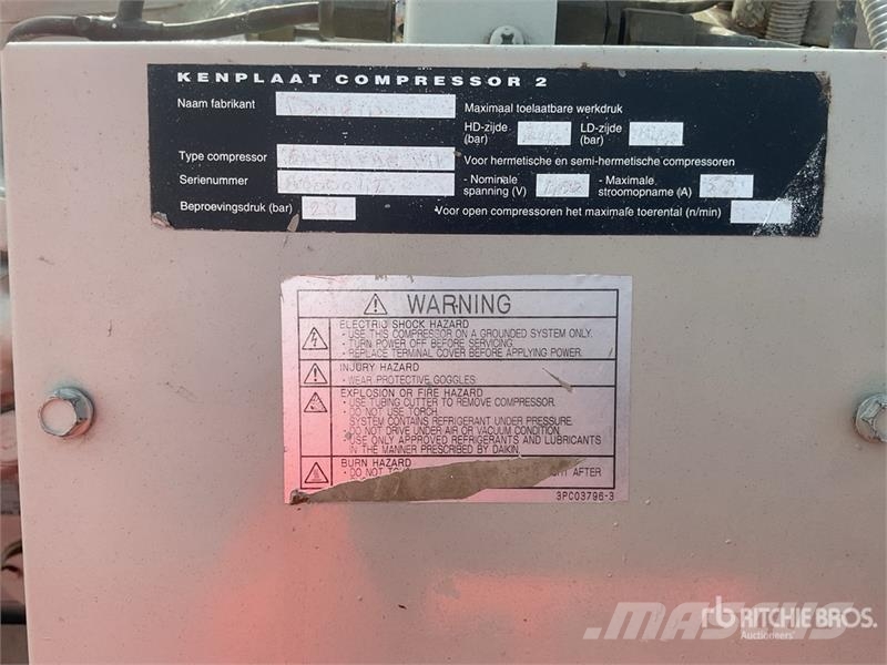 Daikin EUWD 80 Air Cooler Kompresori