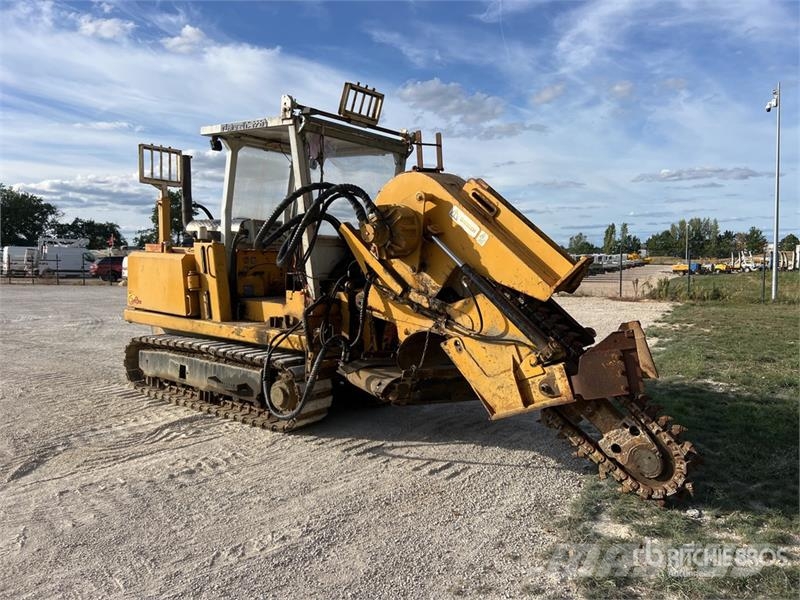 Dalen DS220 Tracked Trancheuse Sur Chenilles Tracked Tre Excavadoras de zanjas