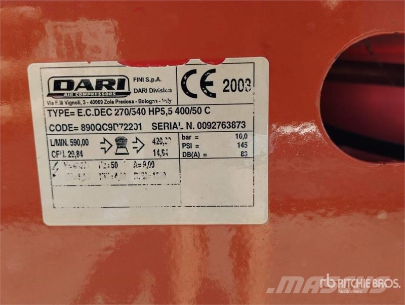 Dari CIS 70-00 Big 200L Air Compressor Компресори