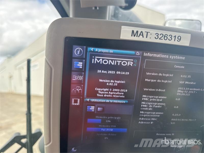 Deutz-Fahr Agrotron 6165 RC Shift 4x4 Tracteur Agricole 4WD T Traktörler