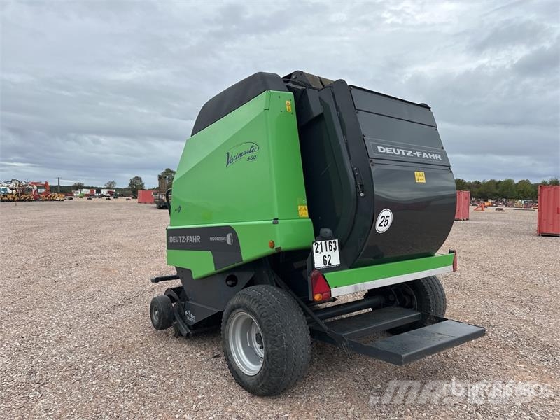 Deutz Varimaster 560 Presse A Balles Rondes 1 Essieu S/A Prese/balirke za rolo bale