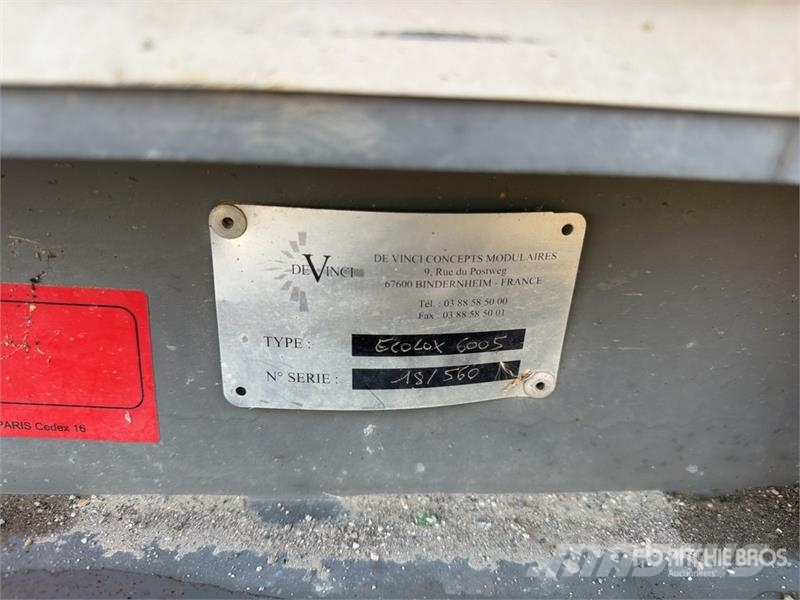 DeVinci Ecolox6005 Bungalow De Chantier Прочие прицепы