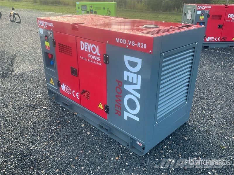 Devol VG-R30 37.5 kVA 30KW Diesel Generator Set Dieselgeneraattorit
