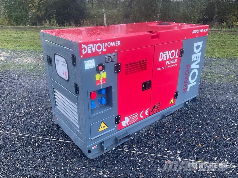 Devol VG-R30 37.5 kVA 30KW Diesel Generator Set Dieselgeneraattorit
