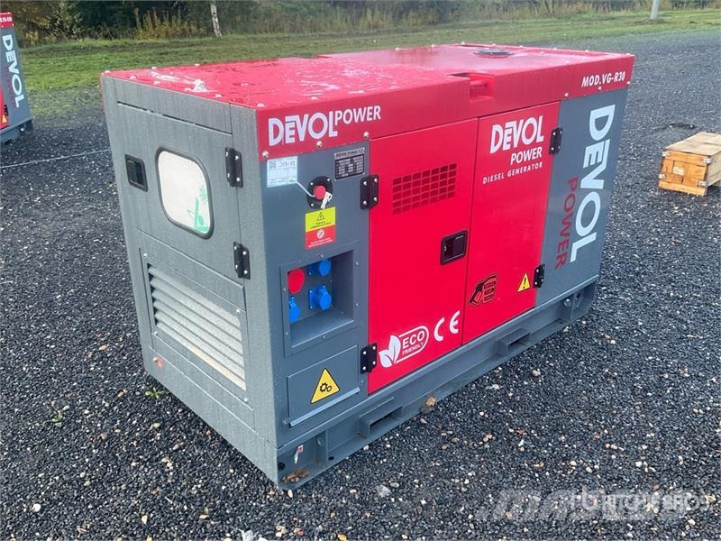Devol VG-R30 37.5 kVA 30KW Diesel Generator Set Naftové generátory