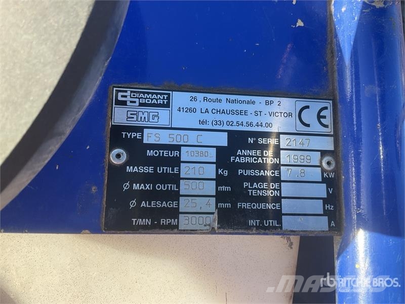 Diamant Boart FS500 Floor Saw Walk-Behind Saw Sawmills