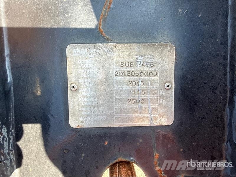 Dieci BUB2486 Telehandler Lifting Hook Gradbeništvo - drugo