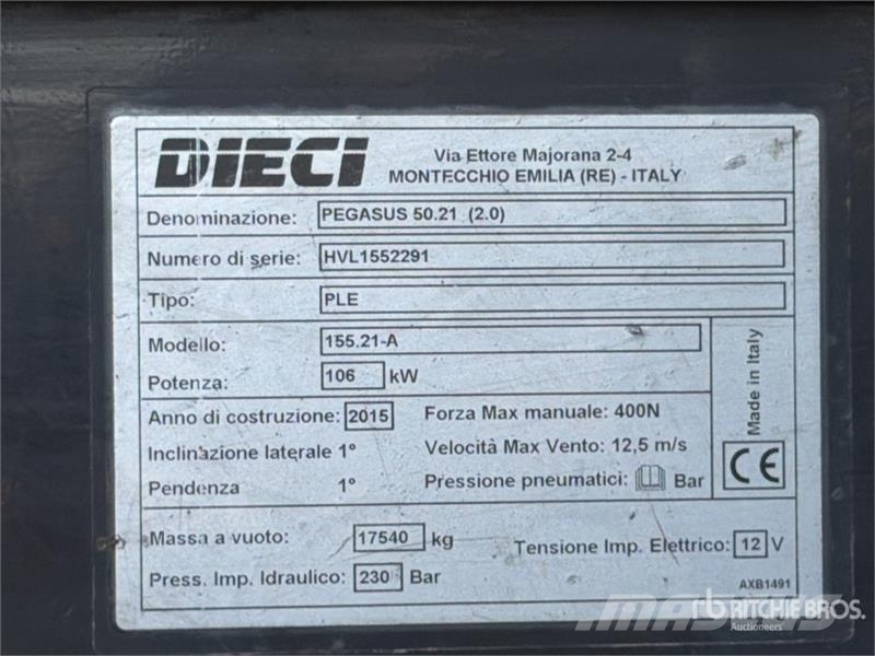 Dieci Pegasus 50.21 Telehandler Telescopic handlers