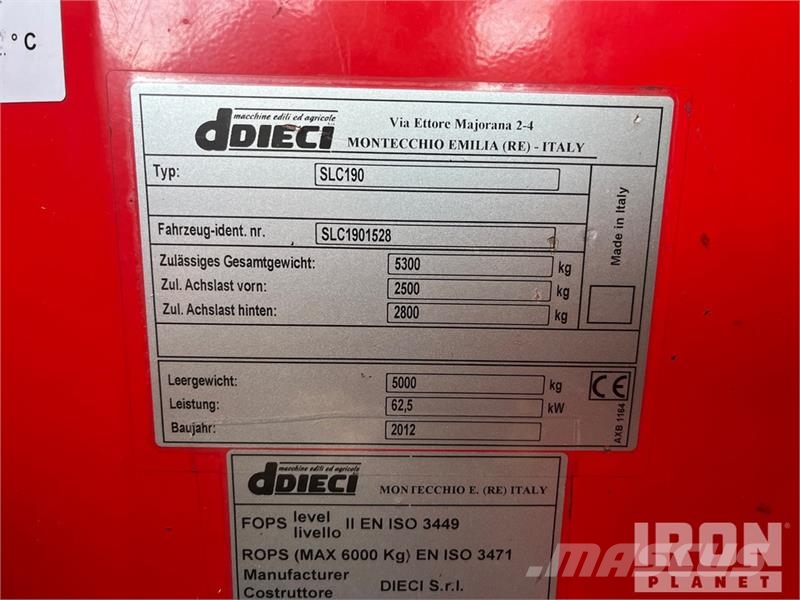 Dieci SLC190 Telehandler Telescopic handlers