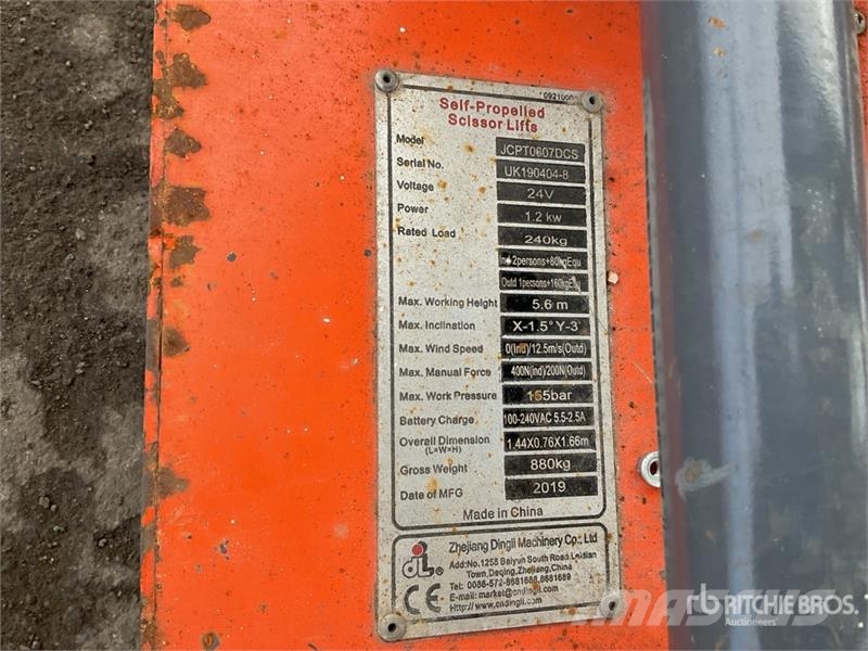 Dingli DL0607 Electric Scissor Lift رافعات مقصية الشكل