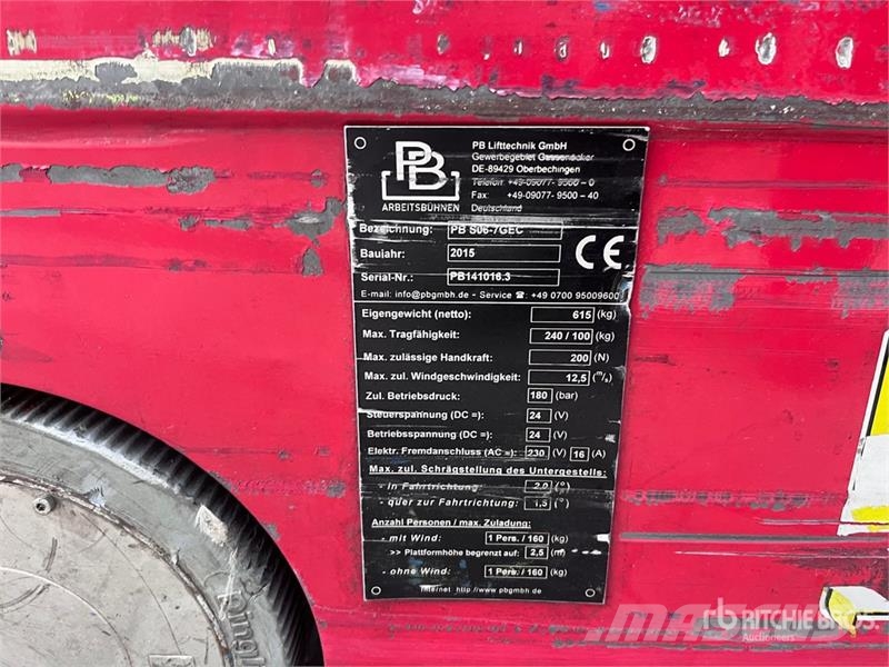 Dingli PB S06-7GEC Electric Scissor Lift Šķerveida pacēlāji