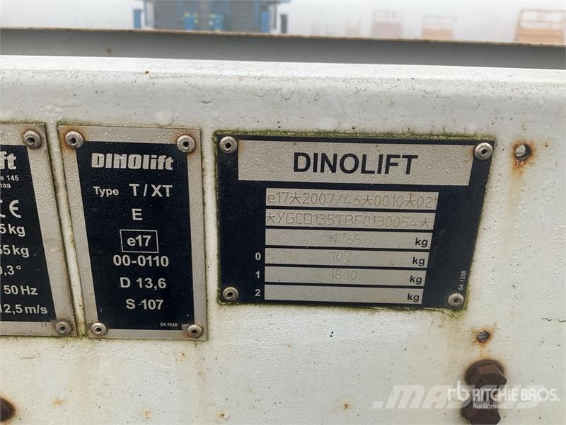 Dino 135TB Towable Lift Vučne prikolice se podiznom košarom