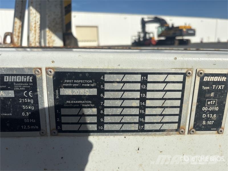 Dino 180XT Towable Lift Vlečne dvižne ploščadi