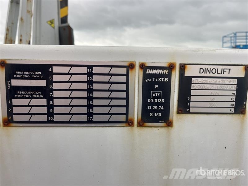 Dino 260XTD Towable Lift (Inoperable) Järelveetavad korvtõstukid