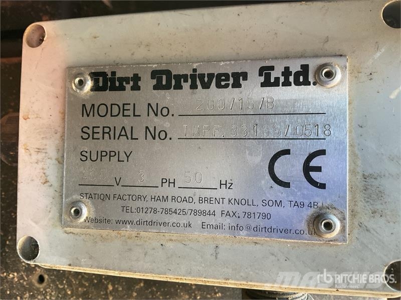 Dirt Driver 200/15/B Pressure Washer Hand Wasserdruckreiniger