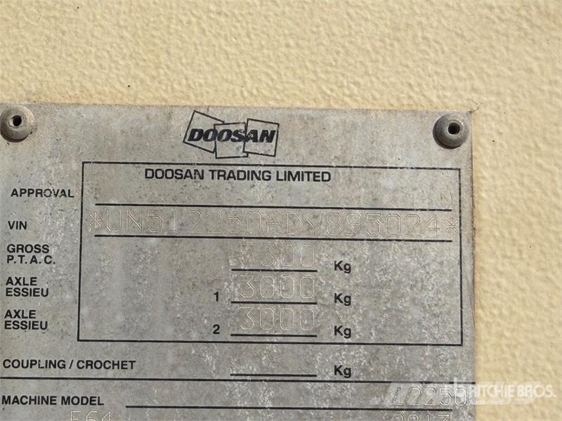 Doosan 12250 Compresseur A Air Air Compressor (Inoperable Kompresori