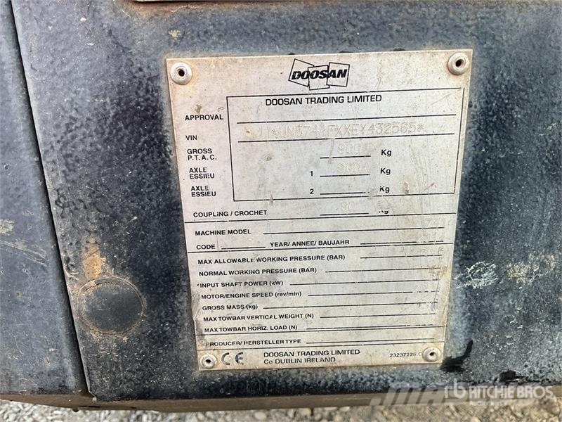 Doosan 7/41 Air Compressor Kompressoren