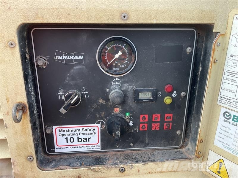 Doosan 773-1053 Mobile Air Compressor Kompresory
