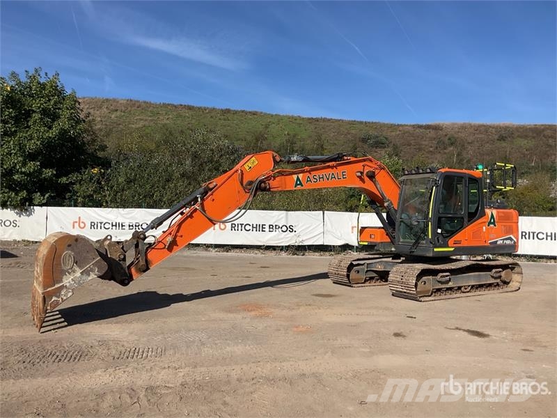 Doosan DX140LC-7 Tracked Excavator Excavadoras de cadenas