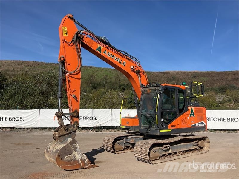 Doosan DX140LC-7 Tracked Excavator Excavadoras de cadenas