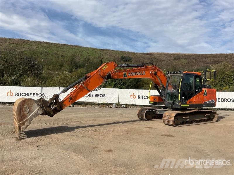 Doosan DX140LC-7 Tracked Excavator Bagri goseničarji
