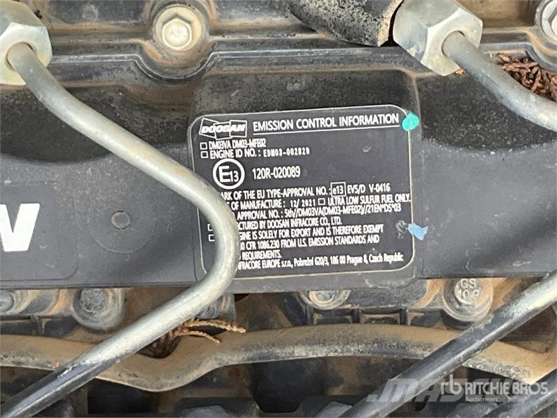 Doosan DX140LC-7 Tracked Excavator Excavadoras de cadenas
