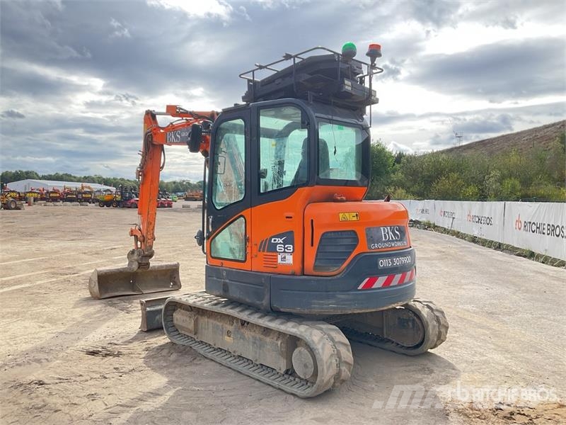 Doosan DX63-3 Minikaivukoneet < 7t