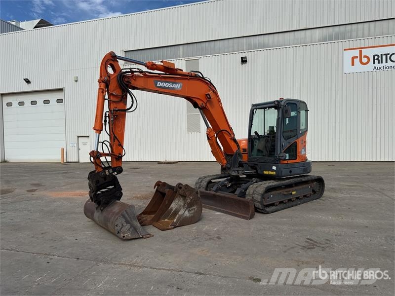 Doosan DX85R-3 Bageri guseničari
