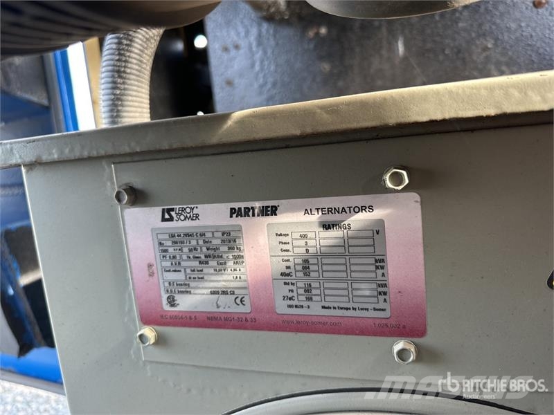 Doosan G100 S111A Skid-Mounted - 100 KVA Generator Set Dyzeliniai generatoriai