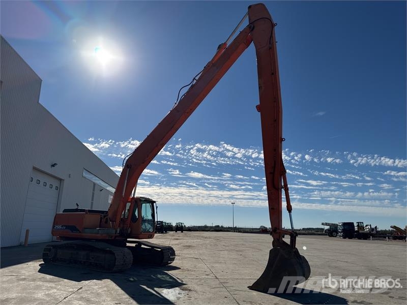 Doosan Solar 255LC-V Long Reach Pelle Sur Chenilles Track Pelle sur chenilles