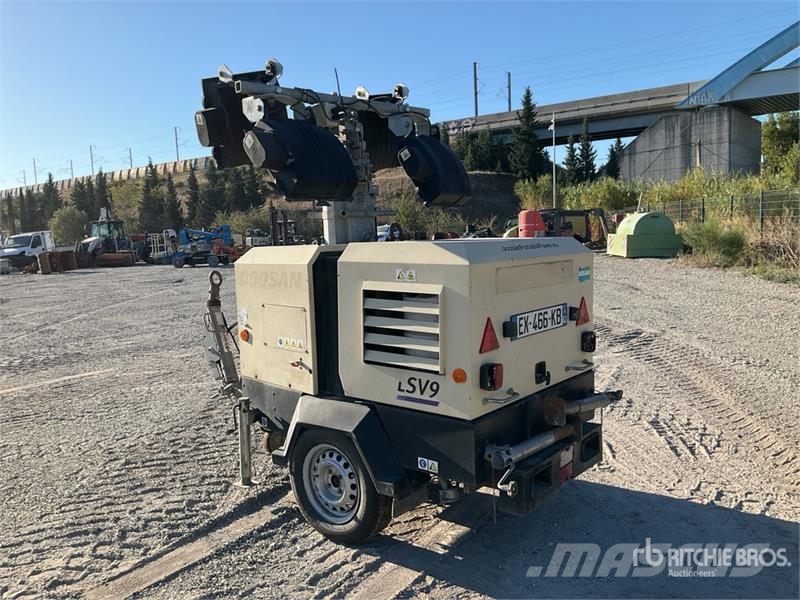 Doosan V9 Mat D'Eclairage Light Tower Lystårne