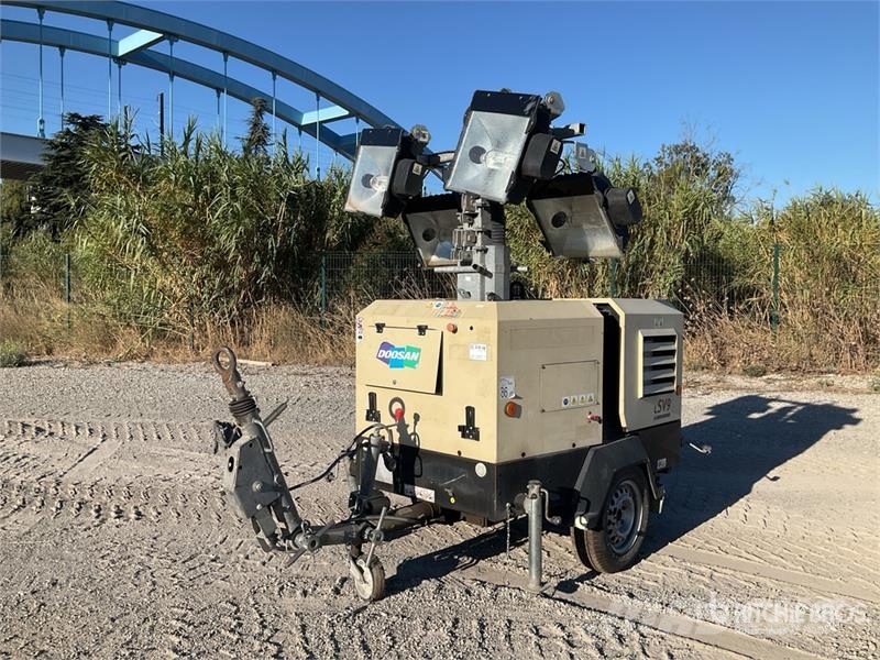 Doosan V9 Mat D'Eclairage Light Tower Lystårne