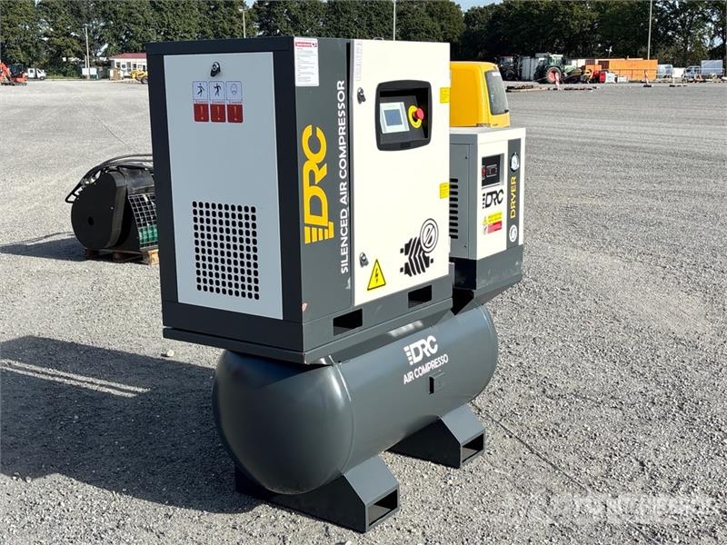 DRC AM VSD-10HP Silenced Screw's with Zelfir Tank Kompressorer