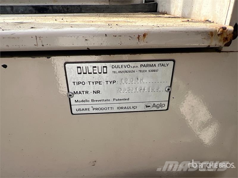 Dulevo 1200M Floor Sweeper Інше збиральне обладнання