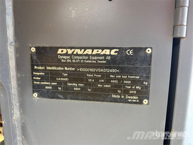 Dynapac CA1500D Combination Roller Kombinált hengerek