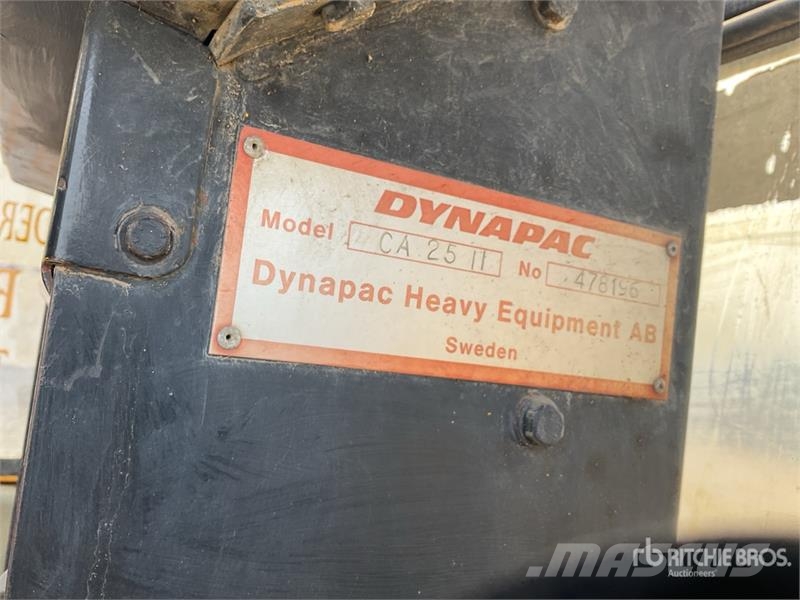 Dynapac CA25-II Smooth Drum Compactor Грунтовые катки