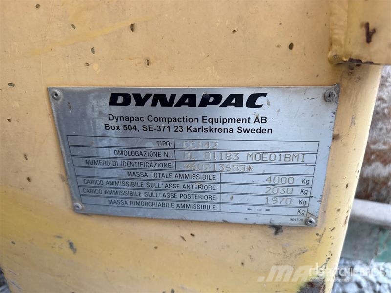 Dynapac CC 142 D Double Drum Roller 双轮压路机