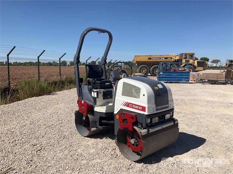Dynapac CC1000 Double Drum Roller Rouleaux tandem