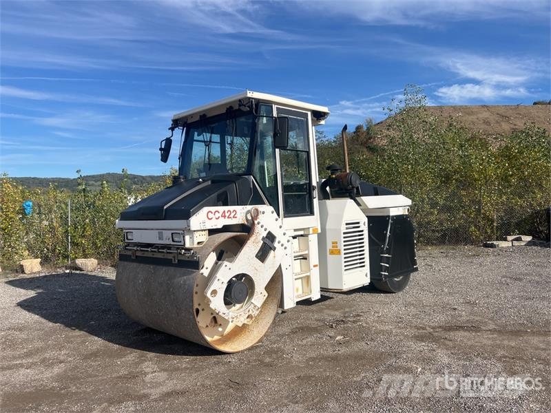 Dynapac CC422C Compacteur Vibrant Monocylindre Combination Rouleaux monocylindre