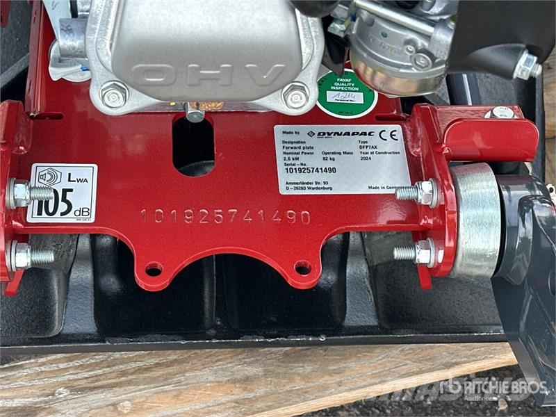 Dynapac DFP7AX Qte De Plaques Vibrantes (Non Utilise) Qty  دكاكات أفقية