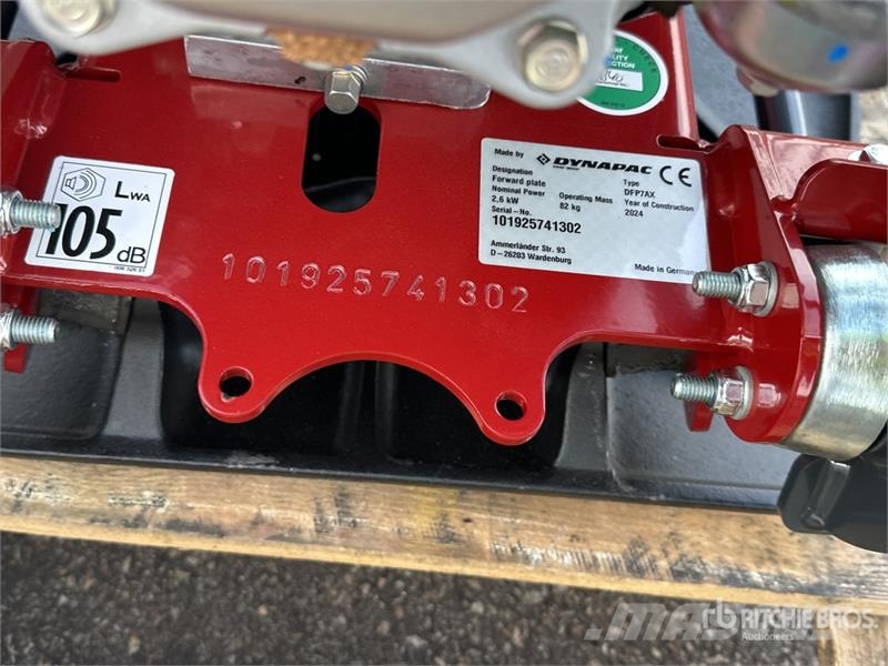 Dynapac of (2) Dynapac DFP7AX Vibratory Plate Compactor (U دكاكات أفقية
