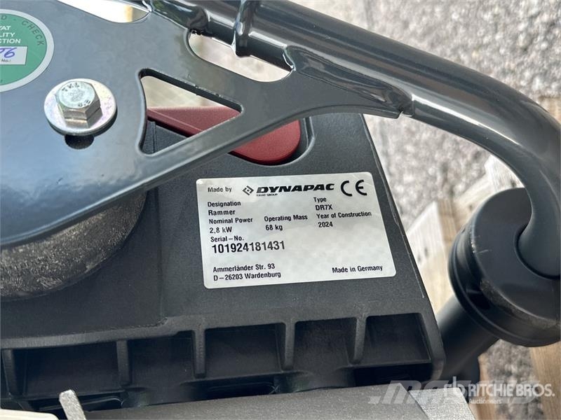 Dynapac of (3) Dynapac DR7X Jumping Jack Tamper (Unused) Stampere
