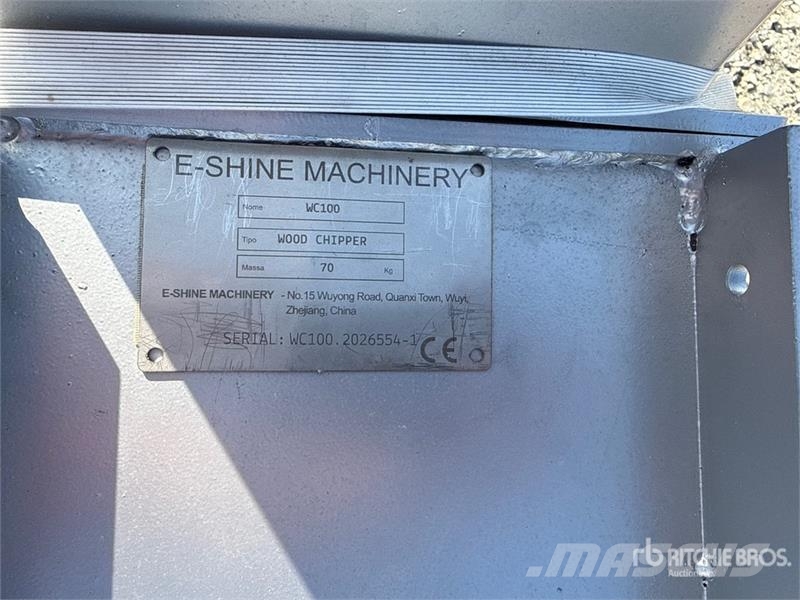  E-Shine WC100 Wood Chipper Τεμαχιστές ξύλου