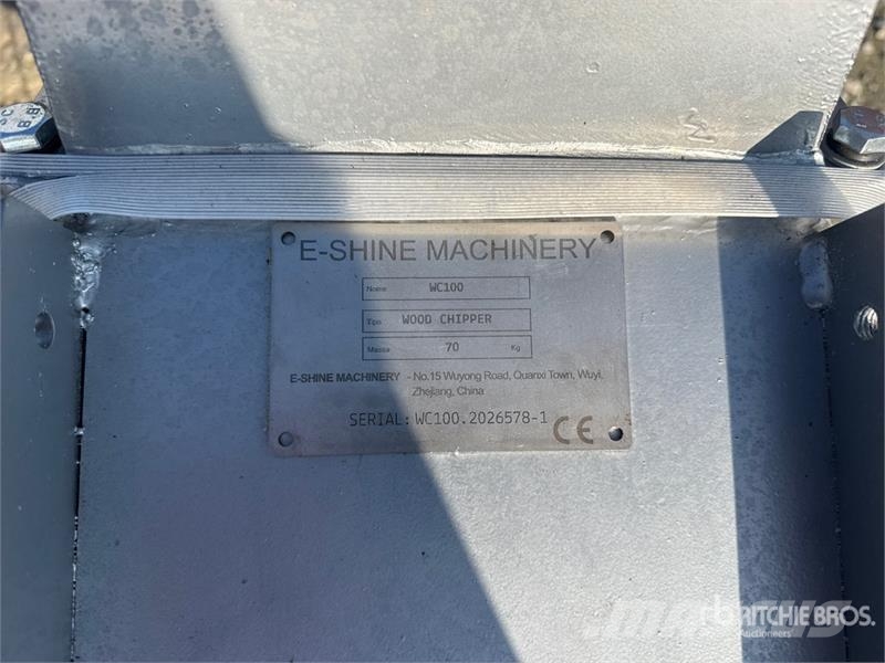  E-Shine WC100 Wood Chipper Τεμαχιστές ξύλου