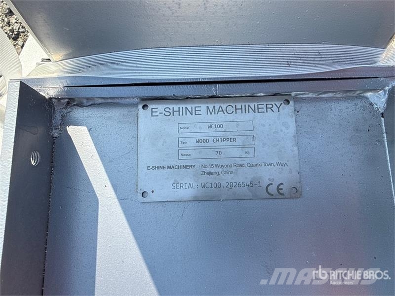  E-Shine WC100 Wood Chipper Τεμαχιστές ξύλου
