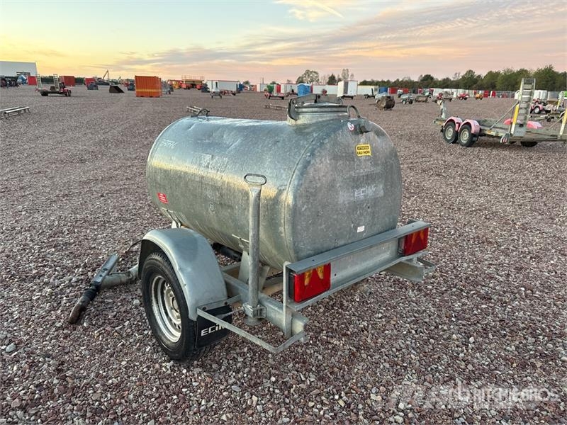 ECIM 130AF 1000 L S/A Citerne Water Tank Trailer Anders