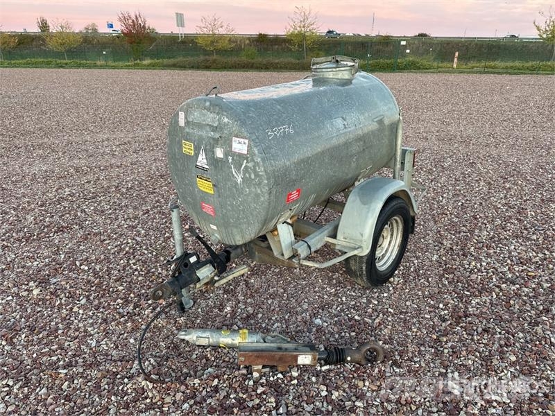 ECIM 130AF 1000 L S/A Citerne Water Tank Trailer Anders